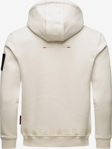 STONE HARBOUR Sweat jacket 'Jacobi Jamie' in White