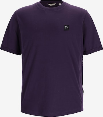 T-Shirt 'Brody' CHASIN' en violet : devant