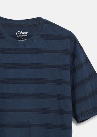T-Shirt s.Oliver en bleu