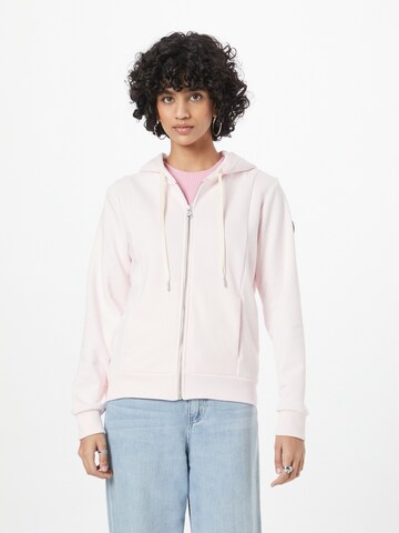 Colmar Zip-Up Hoodie in Pink: front