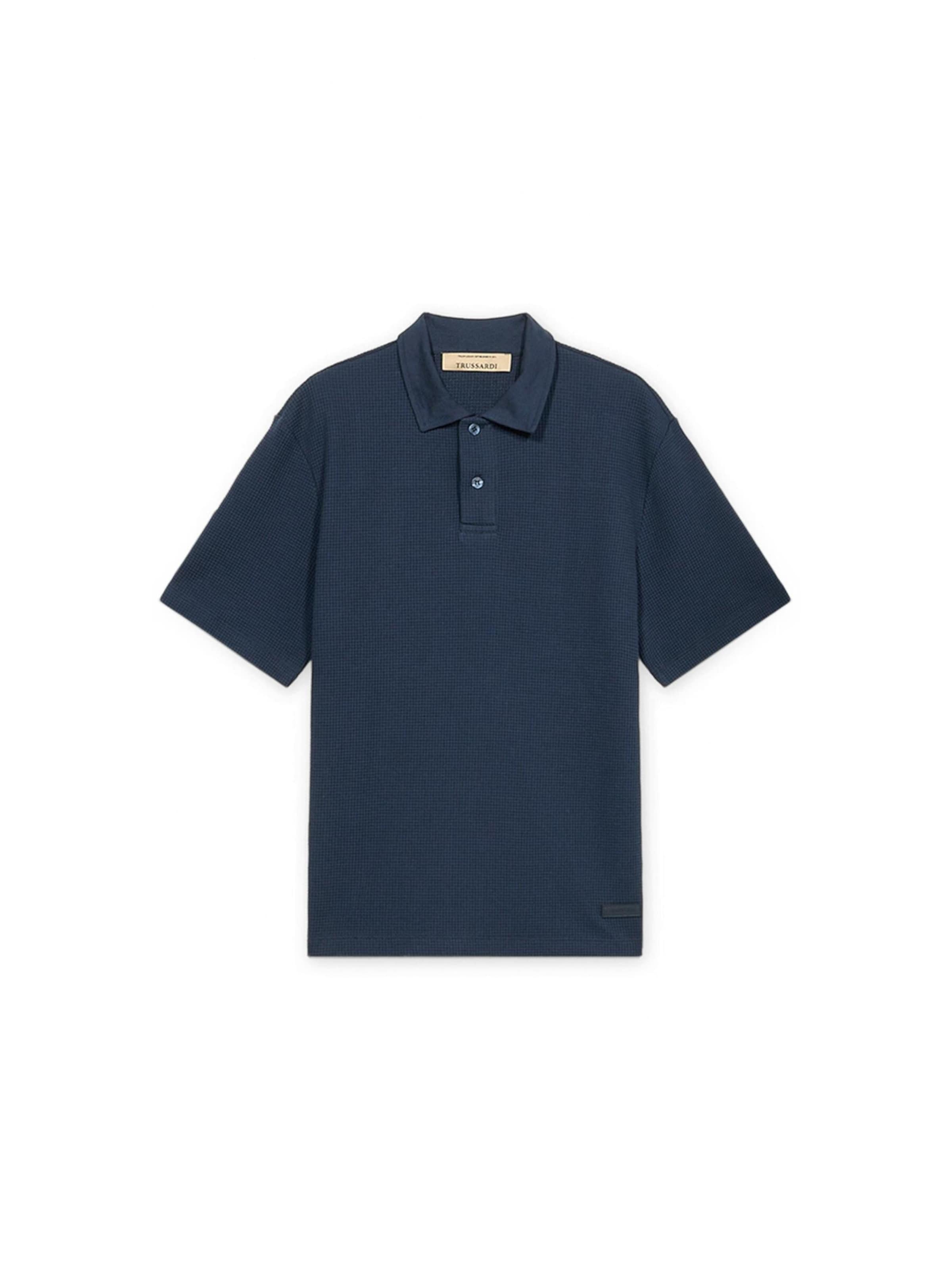T-Shirt Trussardi en bleu : devant