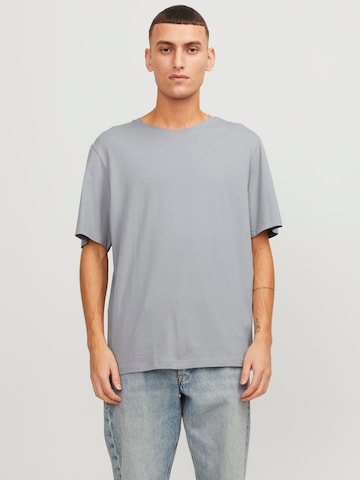 JACK & JONES Slim Fit T-Shirt in Grau: predná strana