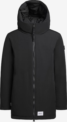 Veste mi-saison 'Adan' khujo en noir : devant