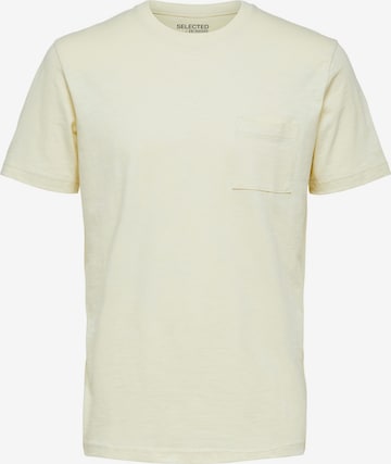 SELECTED HOMME T-Shirt 'Ted' in Gelb: predná strana