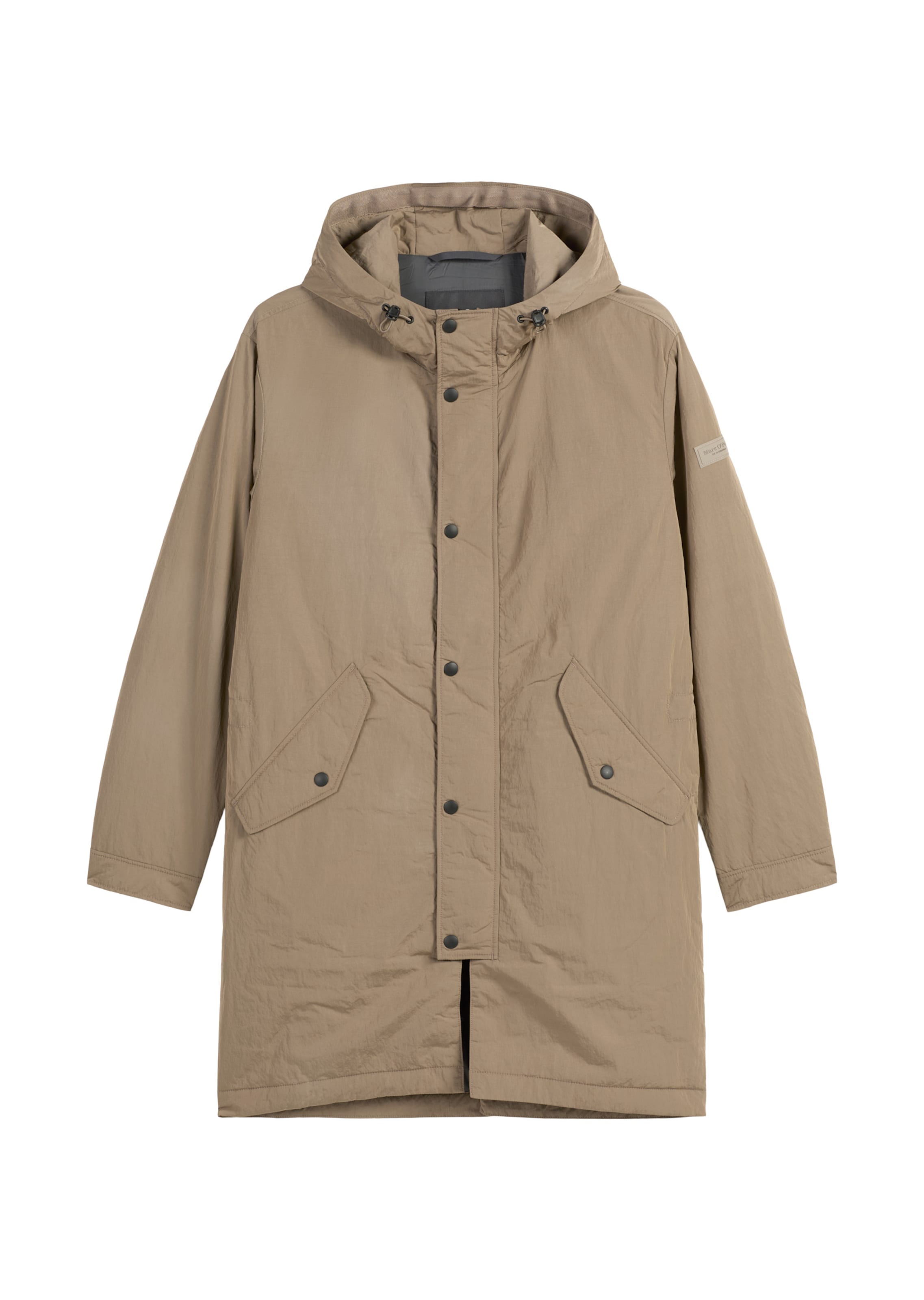 Marc O'Polo Between-seasons parka in Brown: front