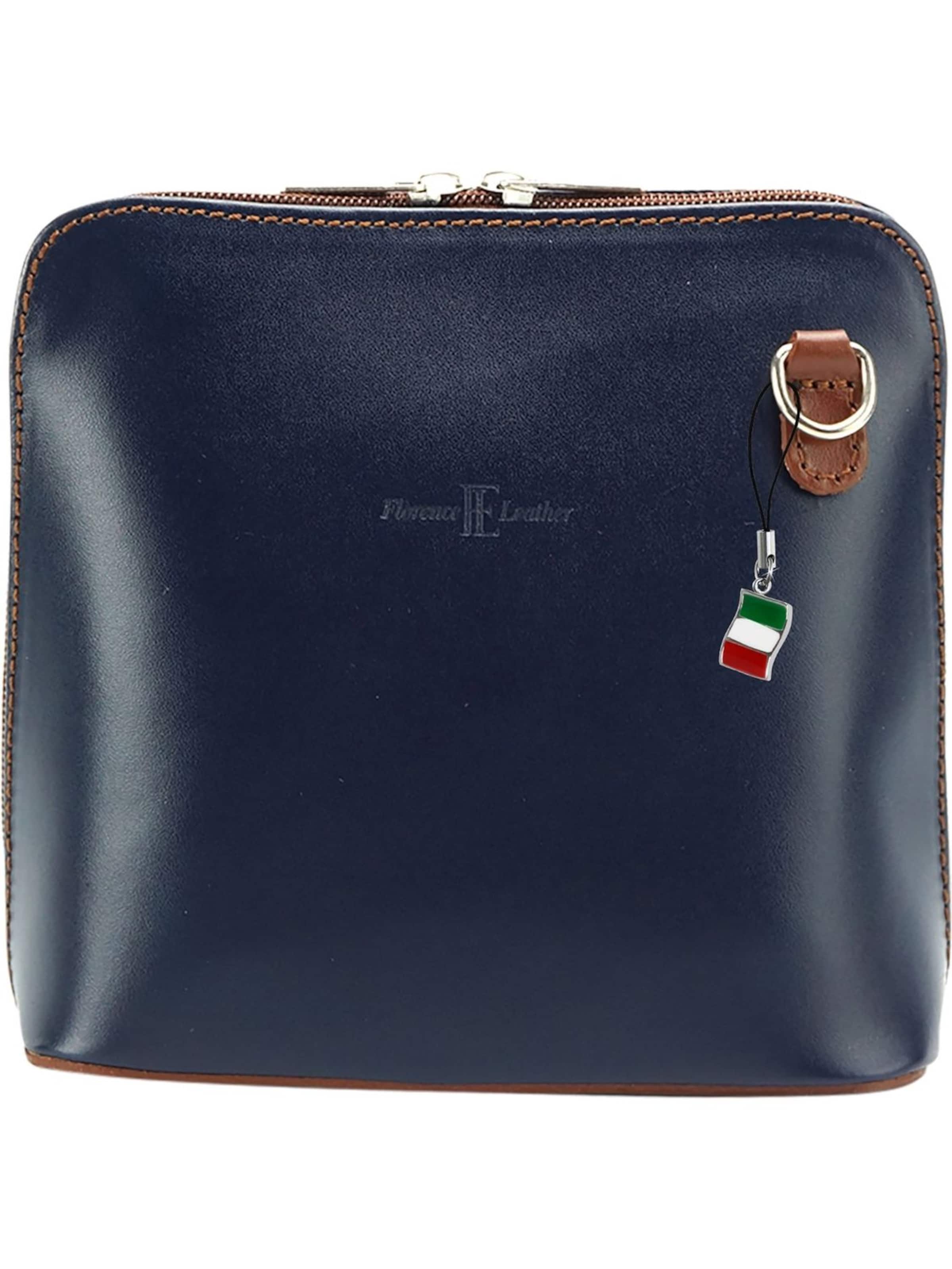 Florence Shoulder Bag in Blue: front