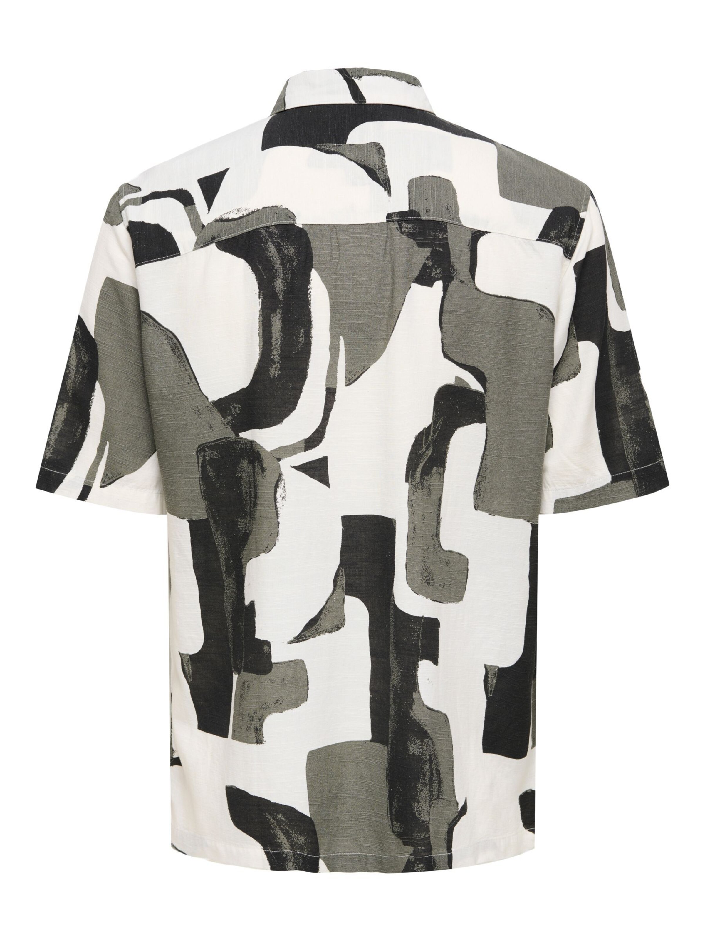 Only & Sons - Ajuste regular Camisa 'ONSHarvi' en negro