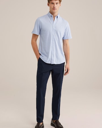 WE Fashion Slim fit Skjorta i blå