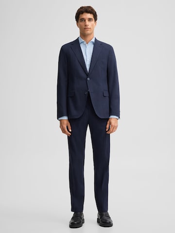 Regular Pantalon à plis 'Tomeo' STRELLSON en bleu