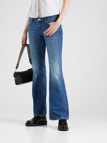 WEEKDAY Boot cut Jeans 'Nova' in Blue: front