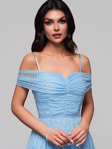 Ombre - Vestido de noche en azul