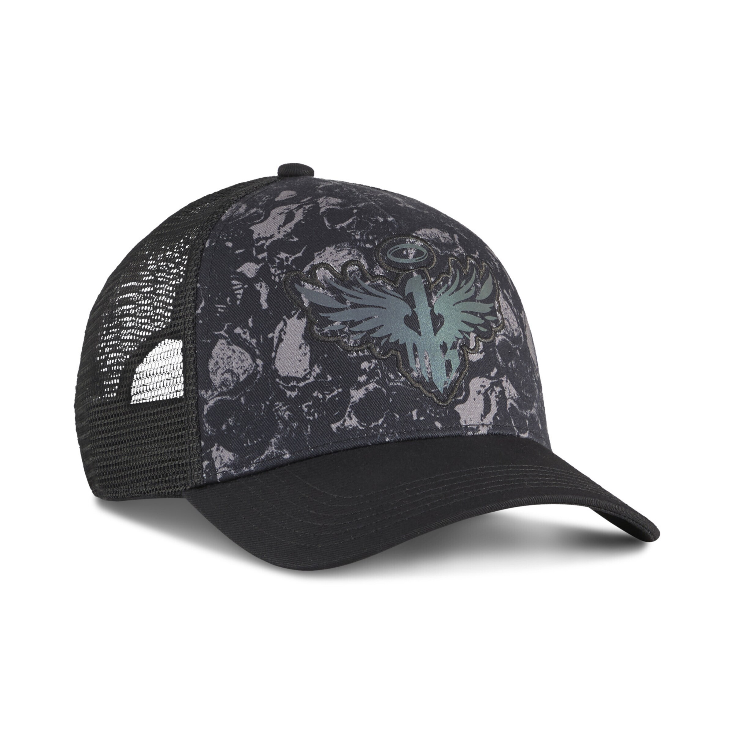 PUMA Cap 'La Melo' in Black: front