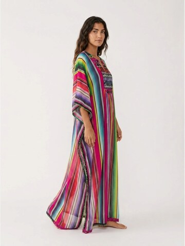 Miss June Dress 'Caftan Long Waves' in Mixed colours