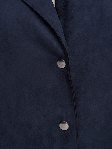 ONLY Carmakoma Between-Seasons Coat in Blue