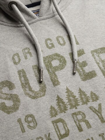 Sweat-shirt Superdry & Co en gris
