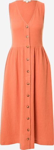 Madewell Košilové šaty 'LIGHTSPUN' – oranžová: přední strana