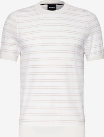 BOSS Pullover 'H-Nalon' in Weiß: Vorderseite