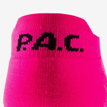P.A.C. Athletic Socks in Pink