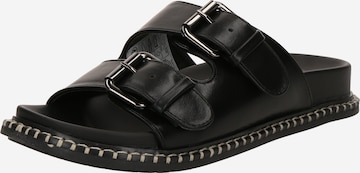 juoda TOM TAILOR Šlepetės: priekis