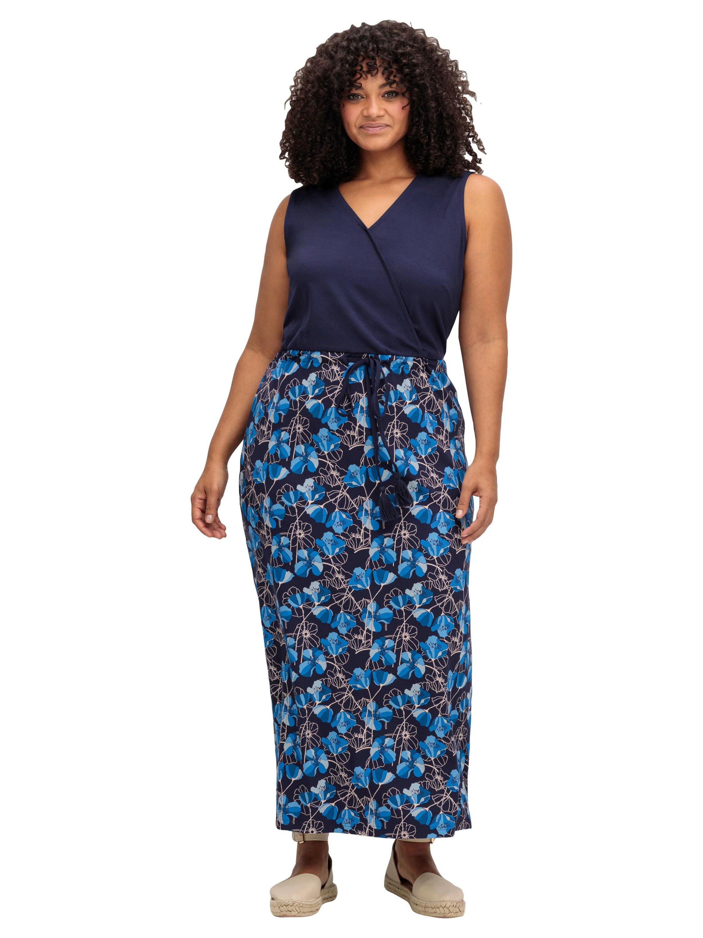 Robe SHEEGO en bleu : devant