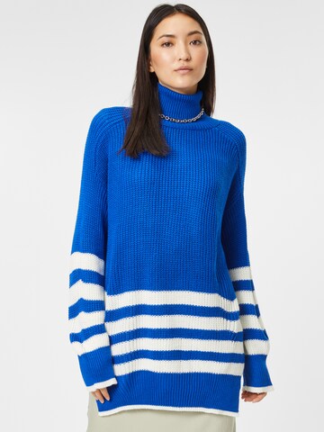 Trendyol Sweater in Blue: front