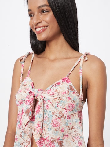 NA-KD Top 'Anika Teller' in Pink