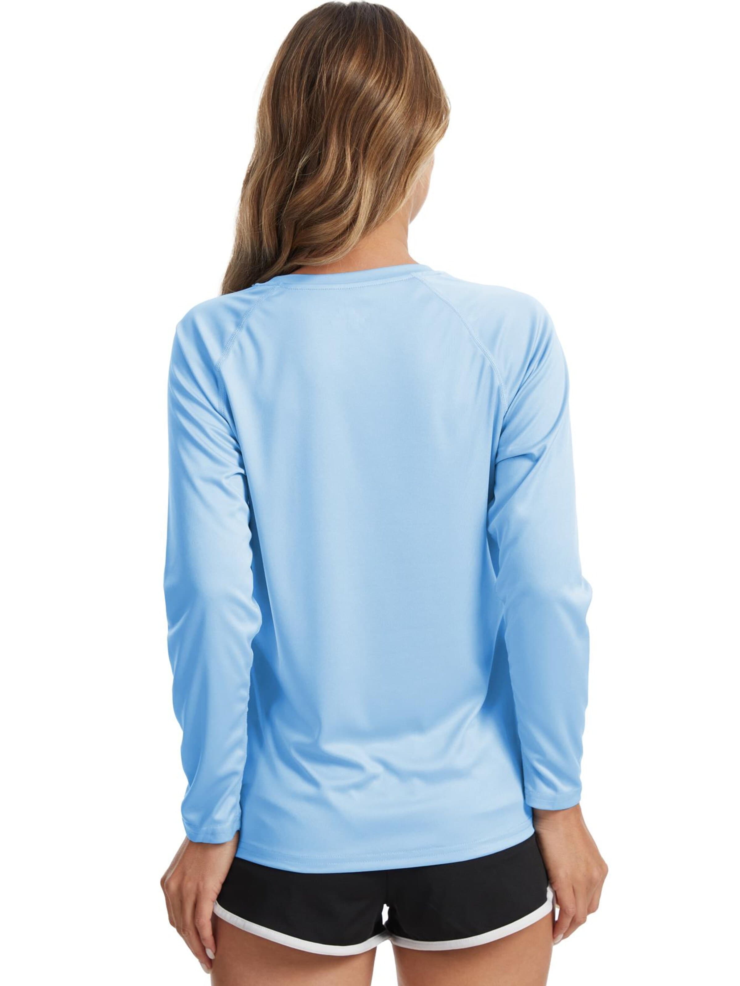 MEETWEE Sporttop 'UV Protection Shirt' in Blauw