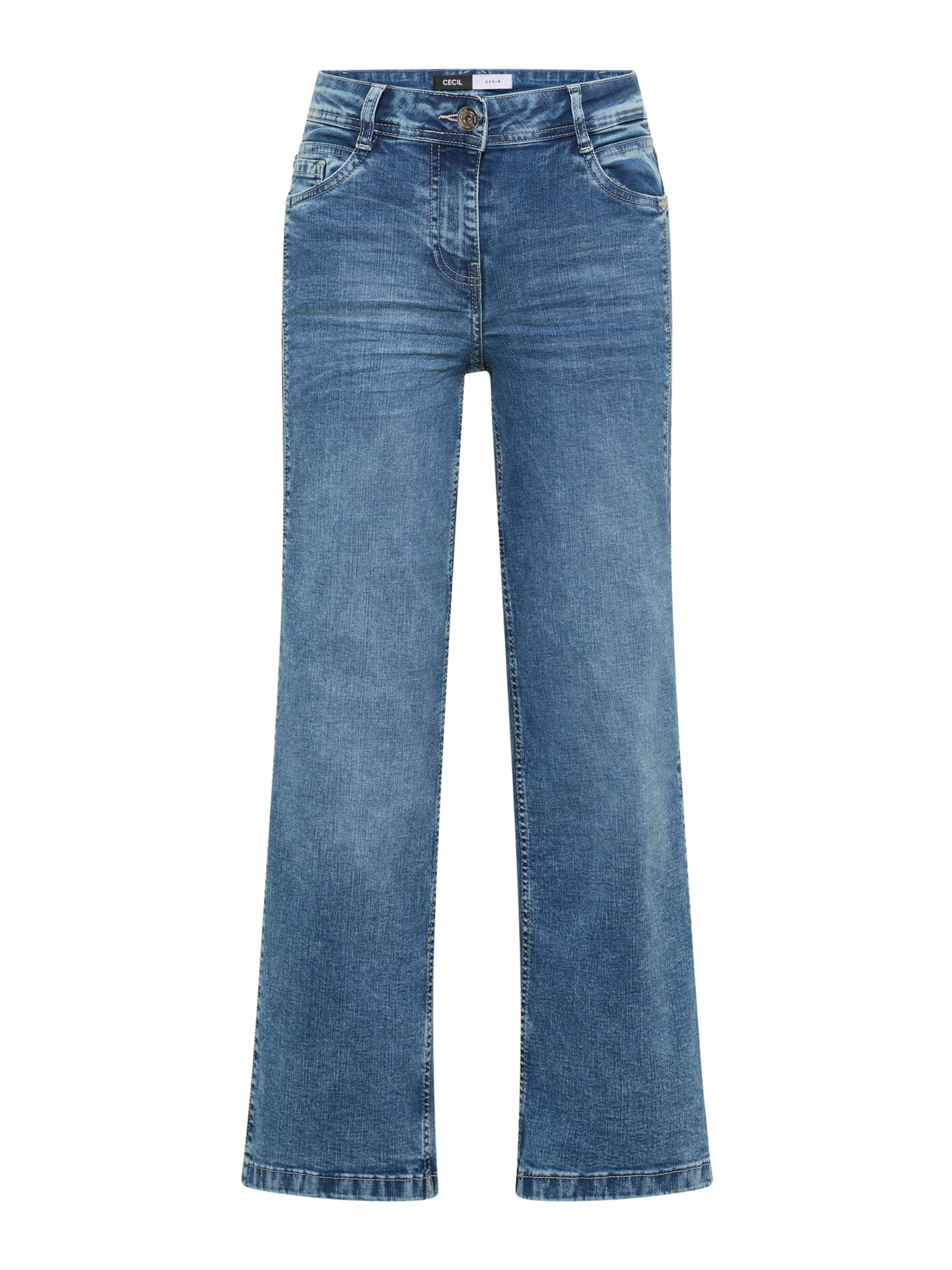 CECIL Wide leg Jeans 'Toronto' in Blue: front