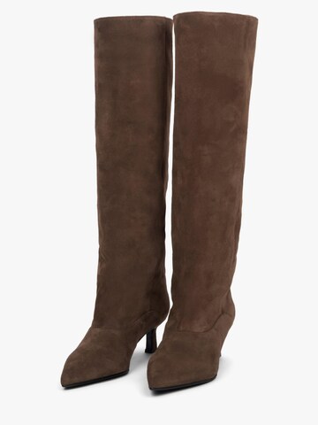 Estro Boots '32-0270'‌‌‌‌‌‌‌ in Braun