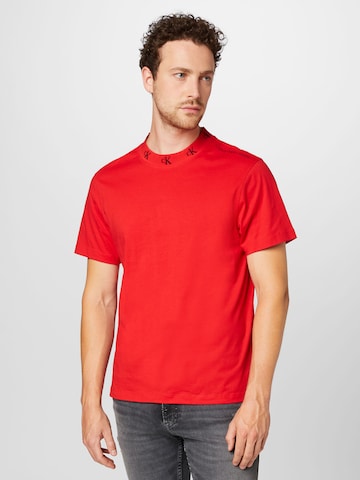 Calvin Klein Jeans Shirt in Red: front
