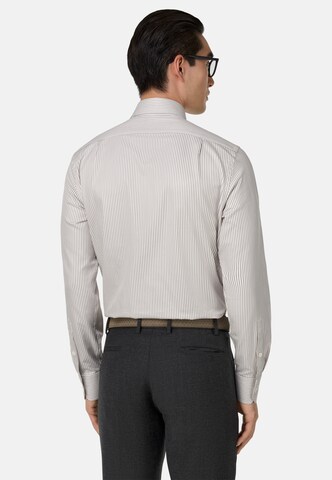 Coupe regular Chemise Boggi Milano en marron