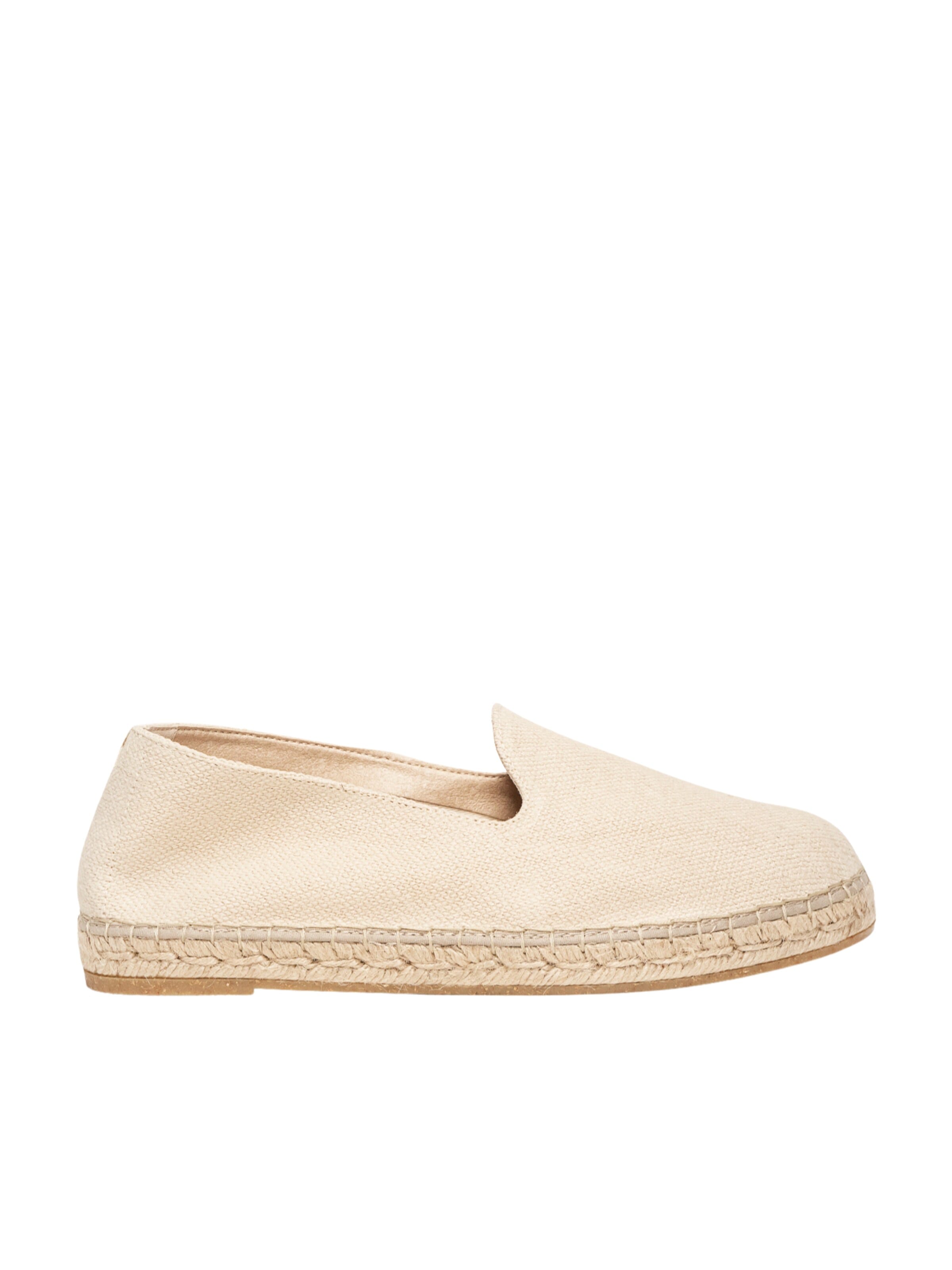 Alhamas - Alpargatas 'Alpargata Plana' en beige: frente