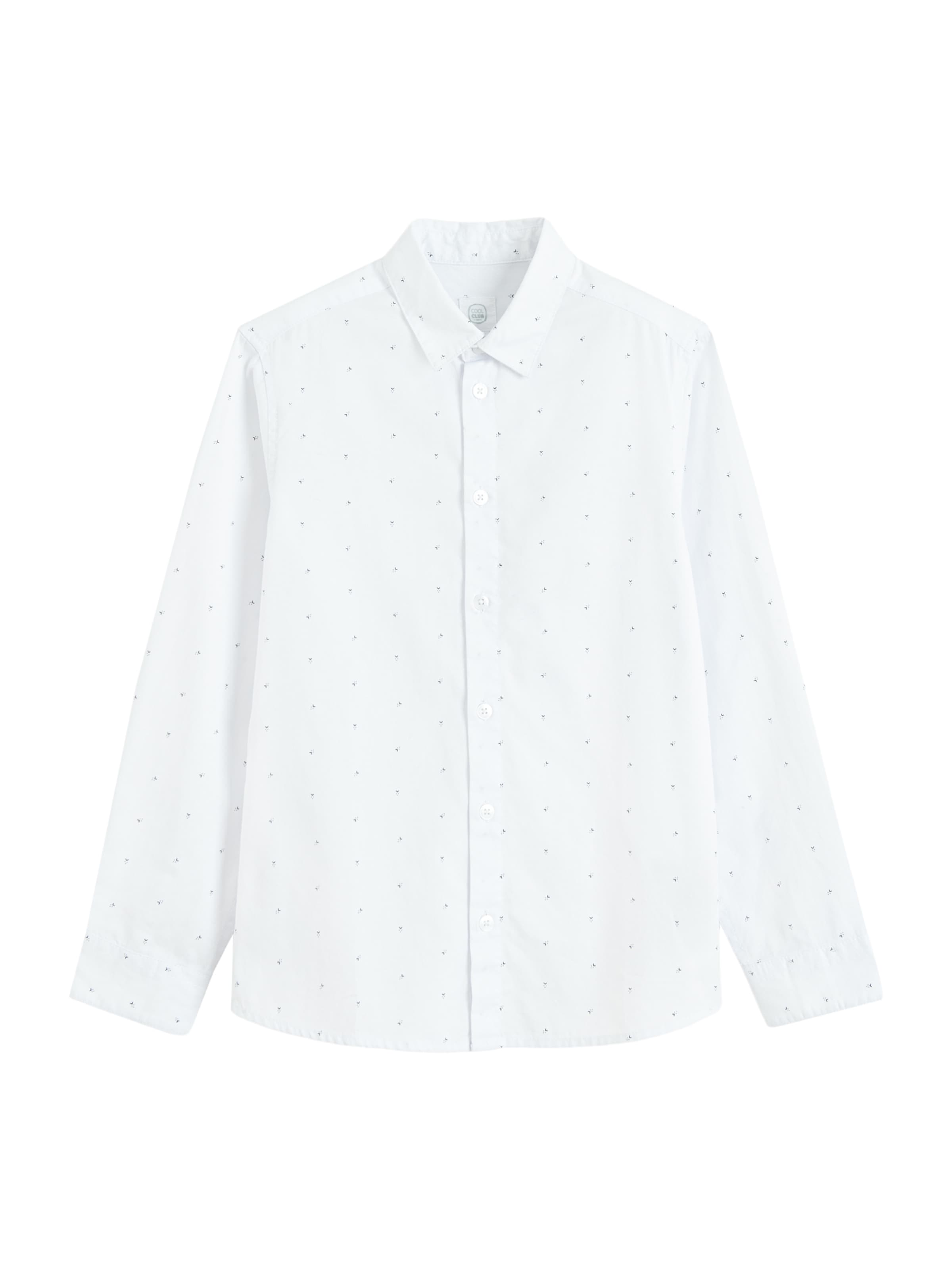 Cool Club Shirt in Wit: voorkant