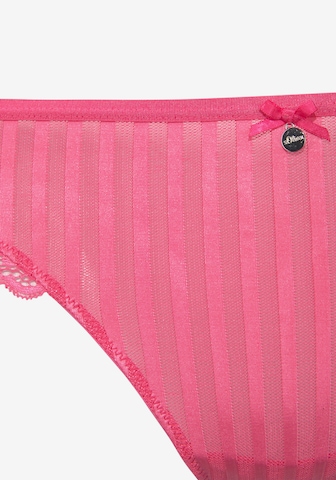 s.Oliver Thong in Pink