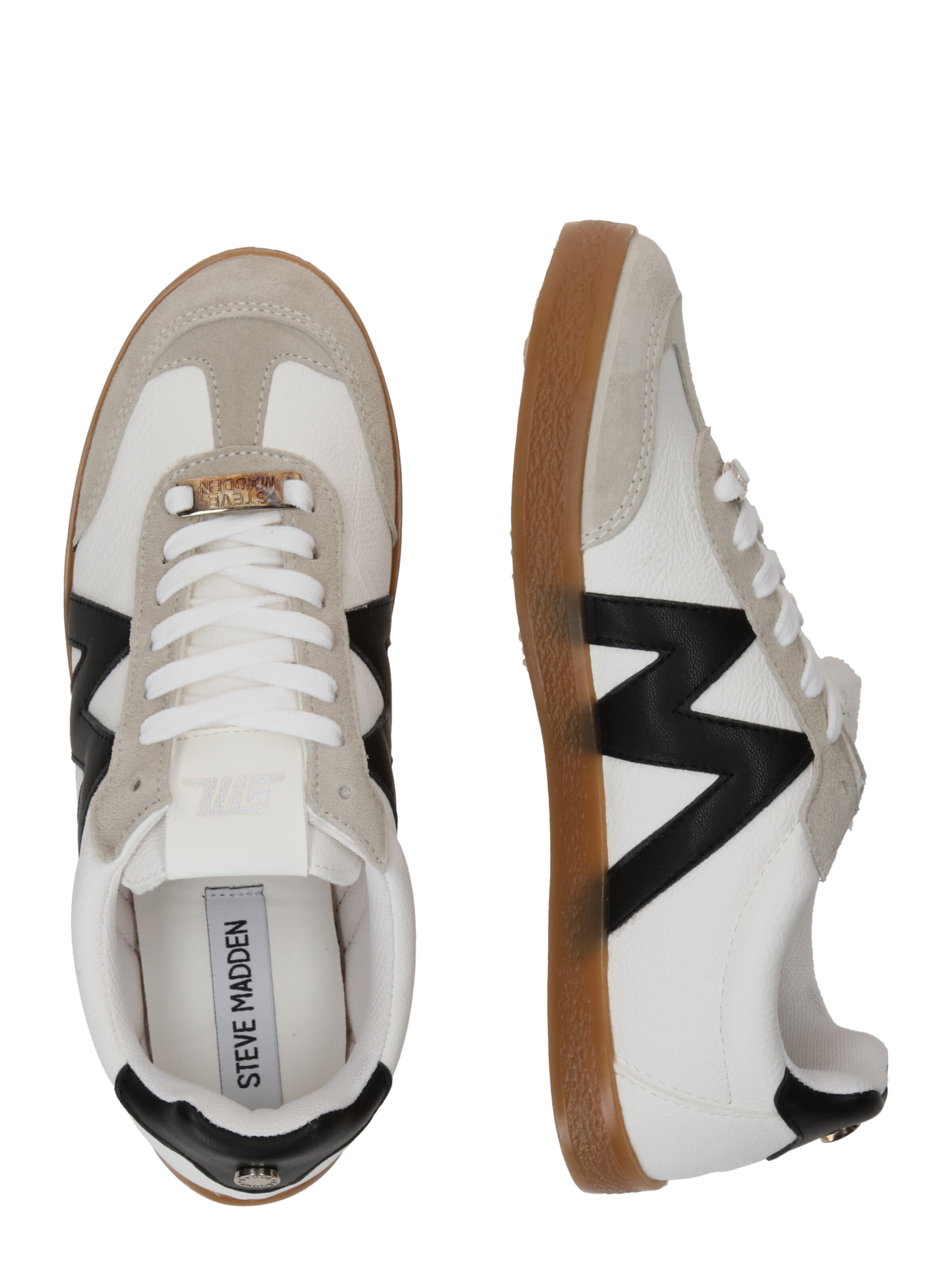 STEVE MADDEN Platform trainers 'Escapade' in White