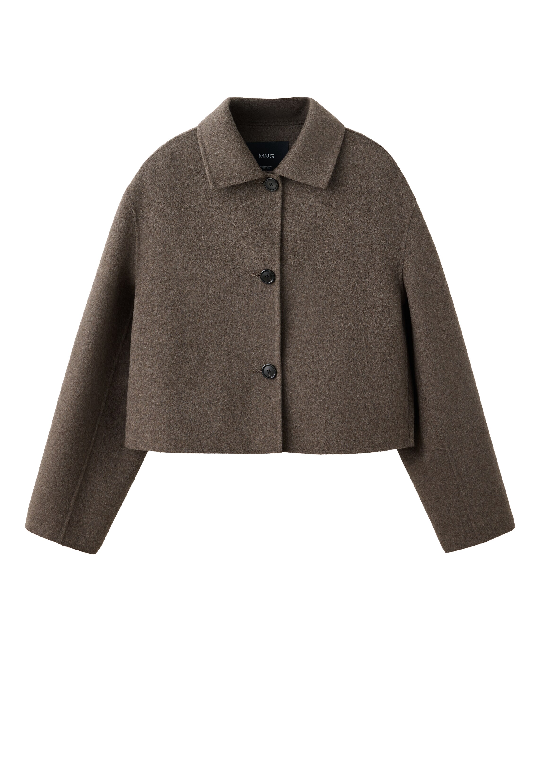 MANGO Jacke  'ALEX' in XXS in braun, Produktansicht