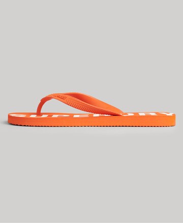 Superdry Strand-/badschoen 'Code Core' in Oranje