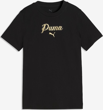 T-Shirt fonctionnel PUMA en noir : devant