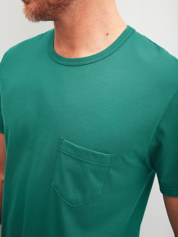 CALIDA Short Pajamas 'Relax Imprint' in Green