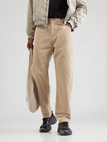 regular Pantaloni 'Newel' di Carhartt WIP in beige: frontale