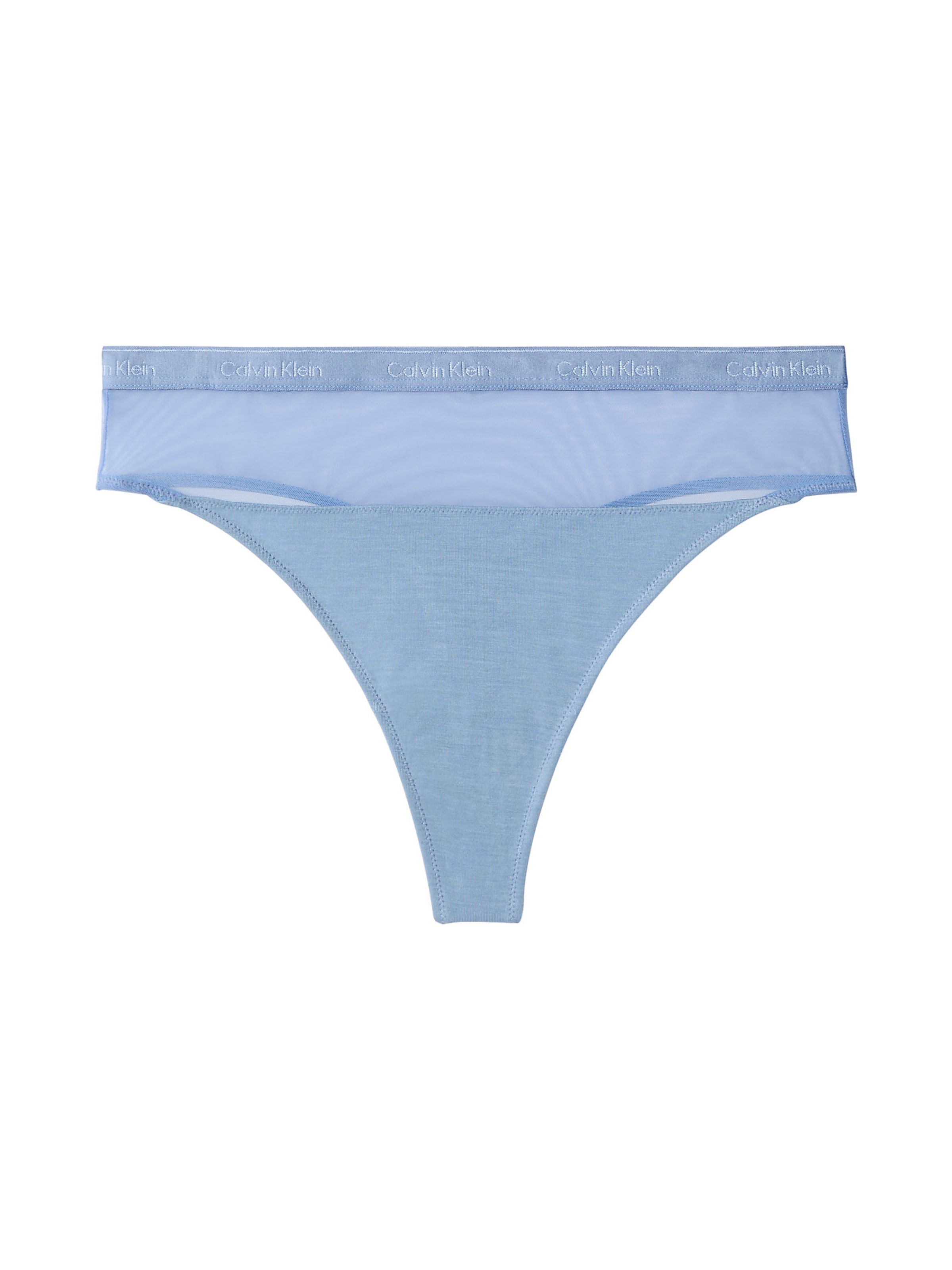 String Calvin Klein en bleu : devant
