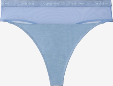 String Calvin Klein en bleu : devant