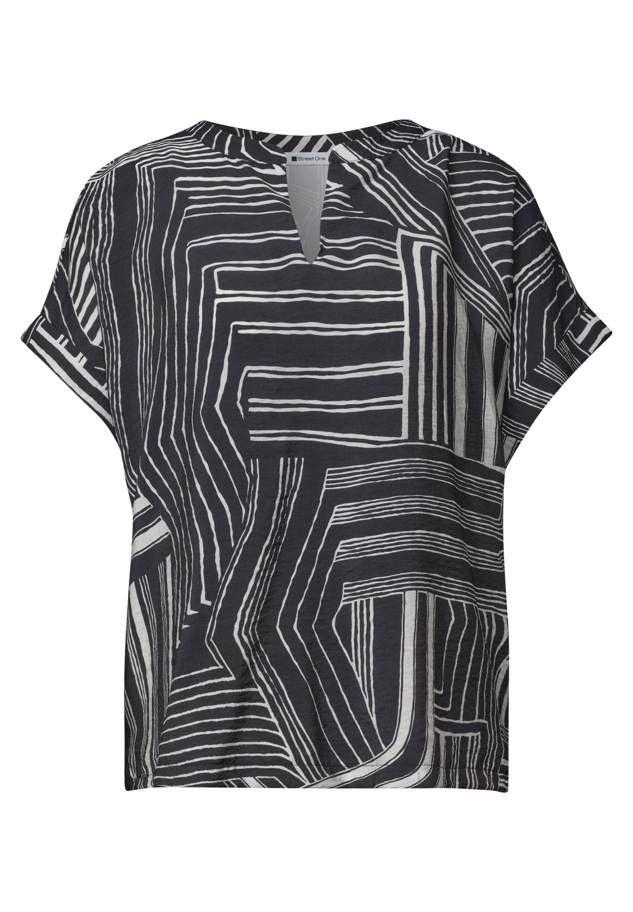 STREET ONE Shirt in Blue: front