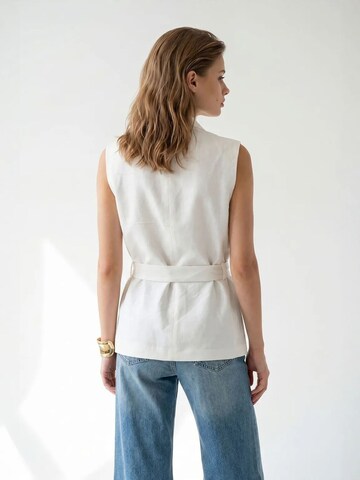 Gilet 'Westen' di MixRay in bianco