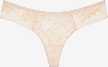 TRIUMPH Thong 'Amourette Charm Delight' in Beige: front