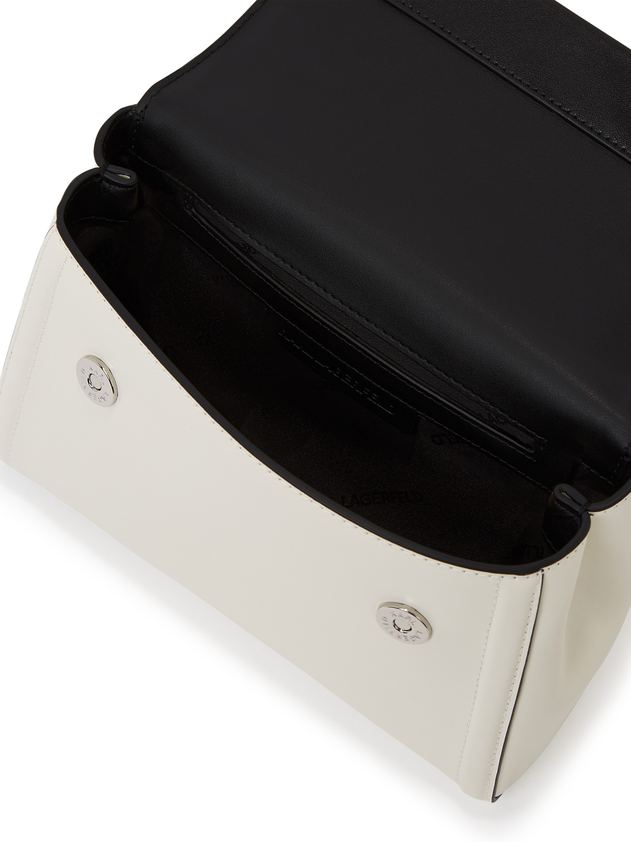 Karl Lagerfeld Kézitáska ' K/AUTOGRAPH COLOR-BLOCK ' - fekete