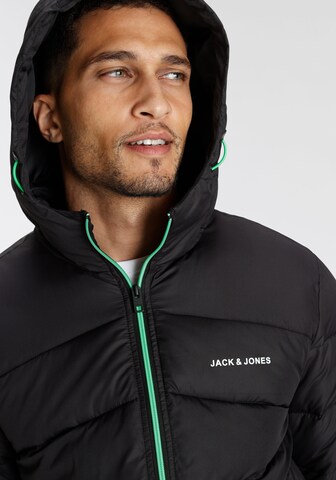 JACK & JONES Winterparka in Schwarz