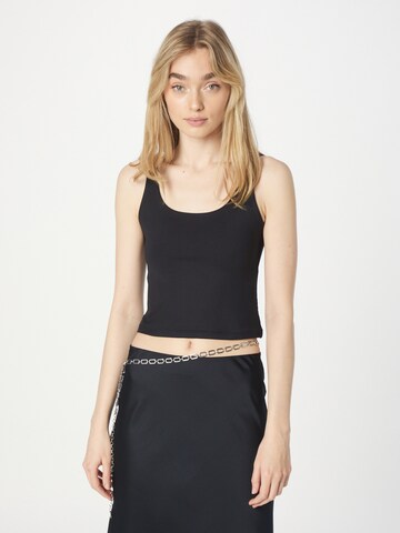 Abercrombie & Fitch Top in Black: front