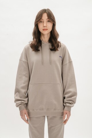 Casa Mara Sweatshirt 'PURE' in Grijs: voorkant