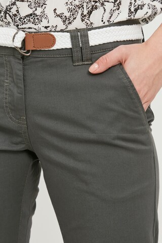 Oxmo Slimfit Chino 'Chakira' in Grijs